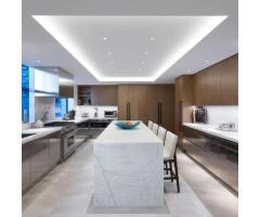 Décoration en placo plâtre et meuble Tv - 2